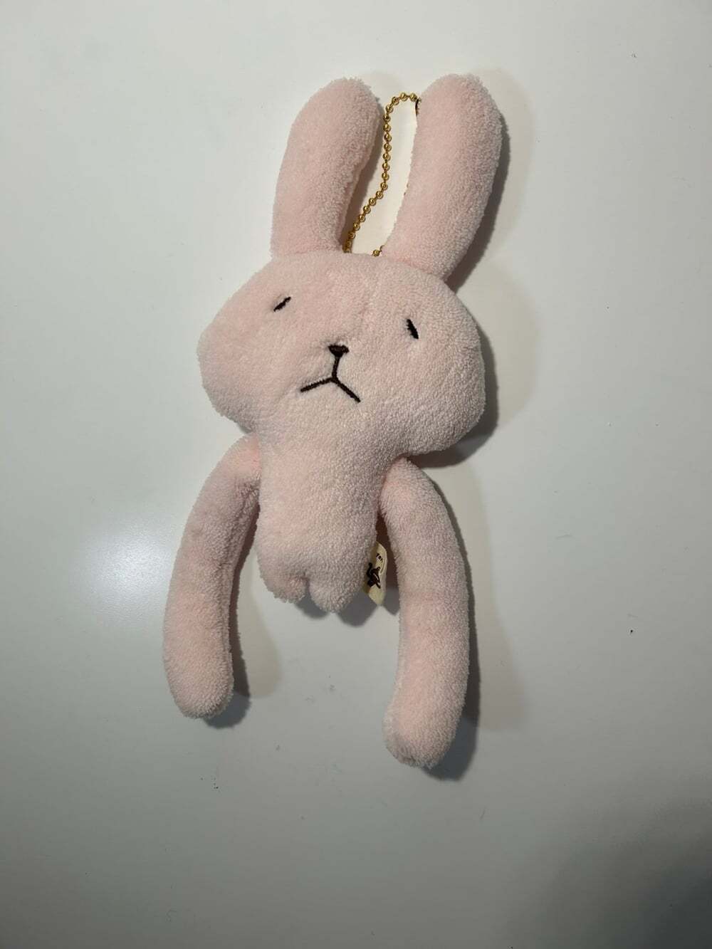Tenaga-San Bandai Japanese Pink Bunny Mascot Character plush 2017